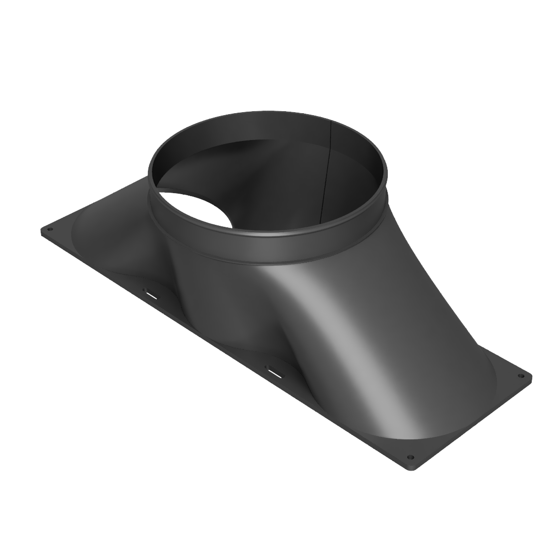triple 140mm fan to duct adapter cubeify
