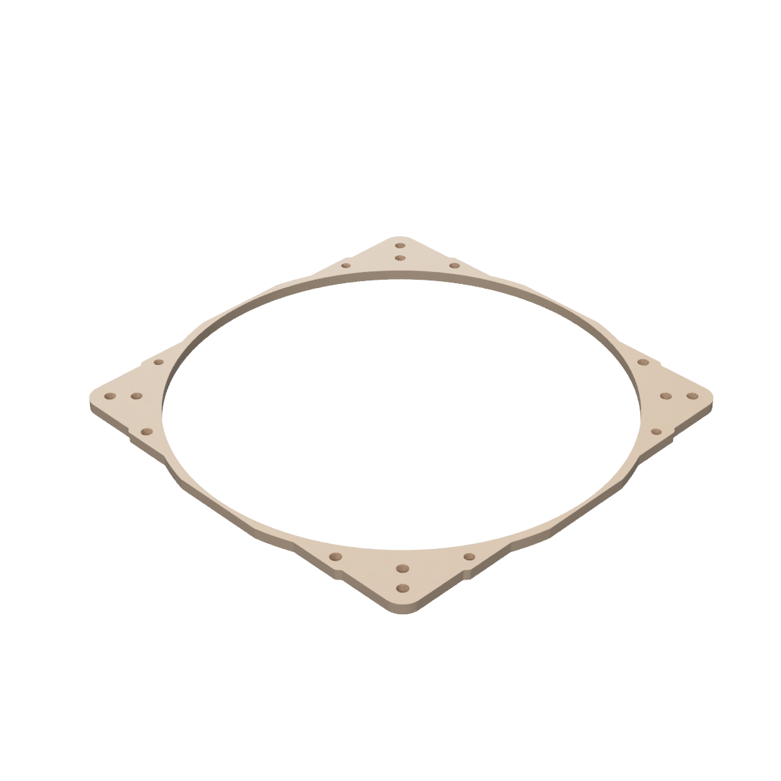200mm PC Fan Spacer and Airflow Shroud 5mm to 50mm | CUBEIFY