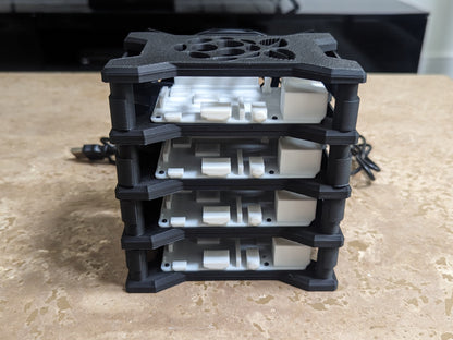 raspberry pi stackable cluster case cubeify