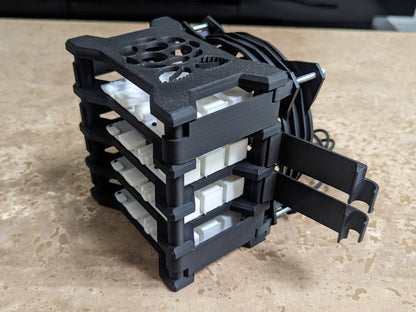 raspberry pi stackable cluster case cubeify