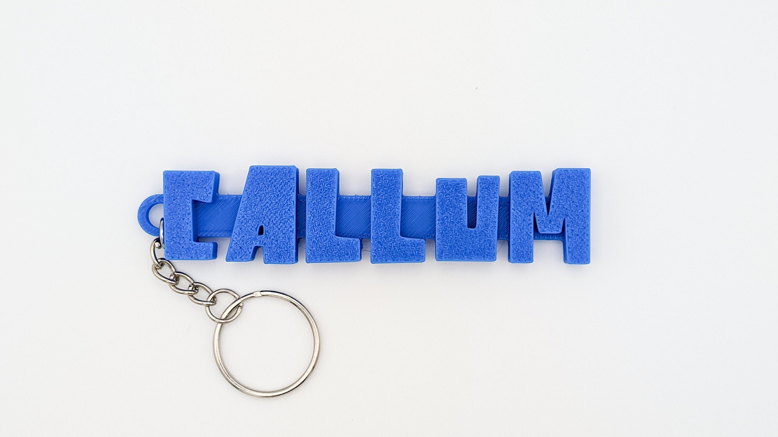 Personalised Name Keyring - 3D Printed Name Tag for School Bags, Kids Party Bag Fillers, Custom Gift for Children