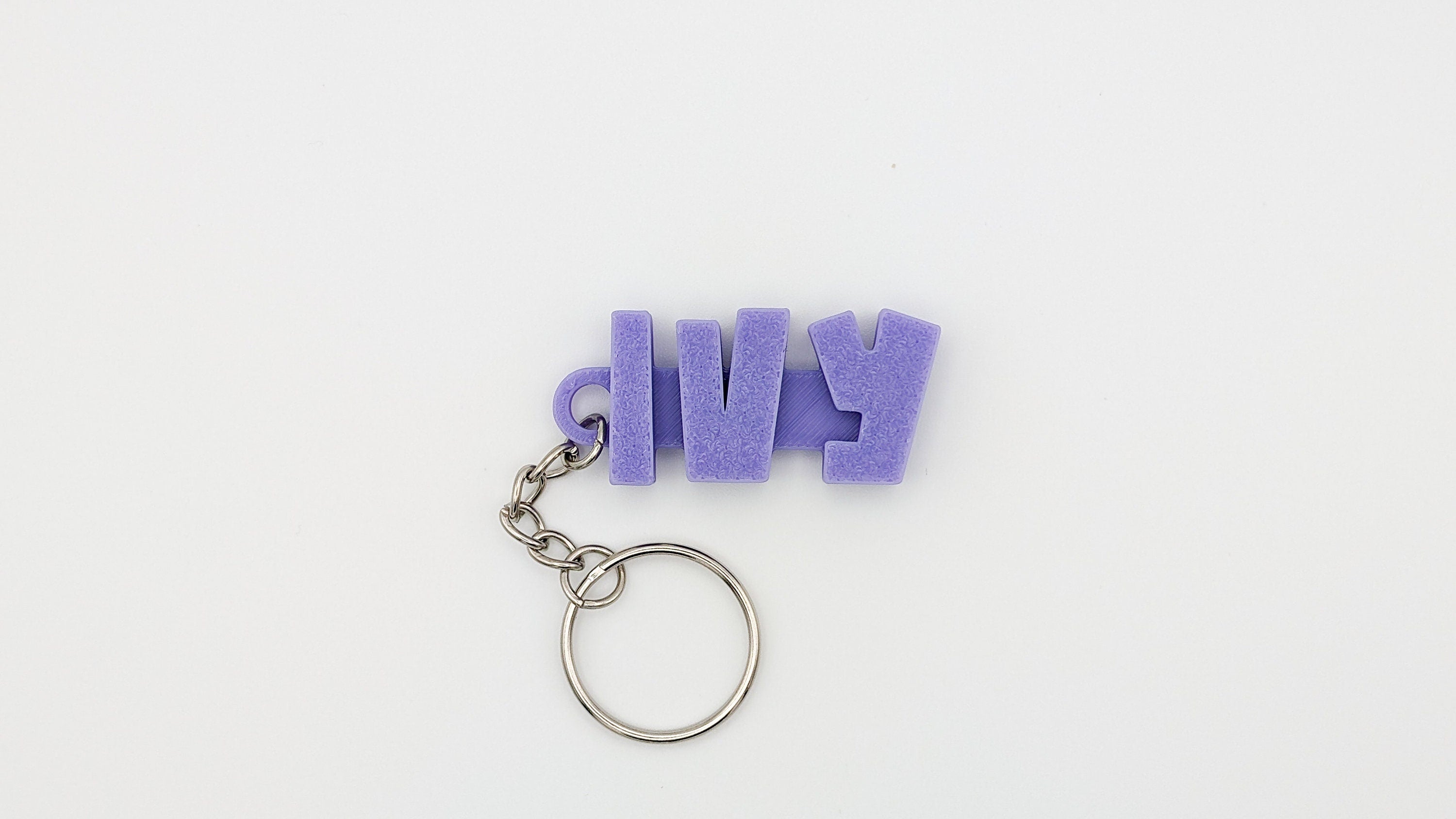 Personalised Name Keyring - 3D Printed Name Tag for School Bags, Kids Party Bag Fillers, Custom Gift for Children