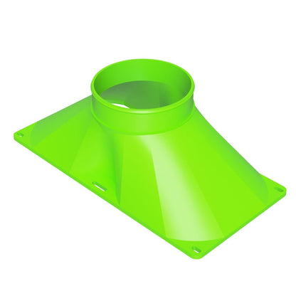 dual 140mm fan to duct adapter cubeify