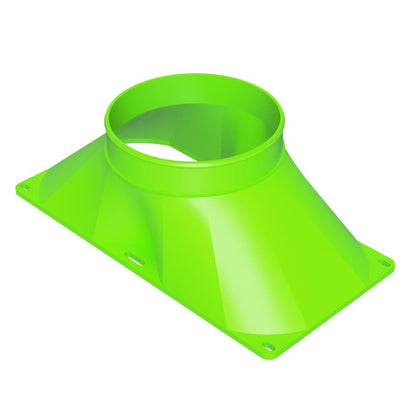 dual 140mm fan to duct adapter cubeify