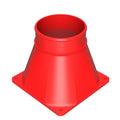 120mm Lüfter auf Schlauchadapter, 3" 4" 5" Schlauchanschluss für PC-Gehäuse-Abluft, Sim-Racing Windsimulator Mod, Krypto-Mining-Rig Lüftungshaube