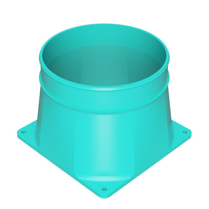 140mm fan to duct adapter cubeify